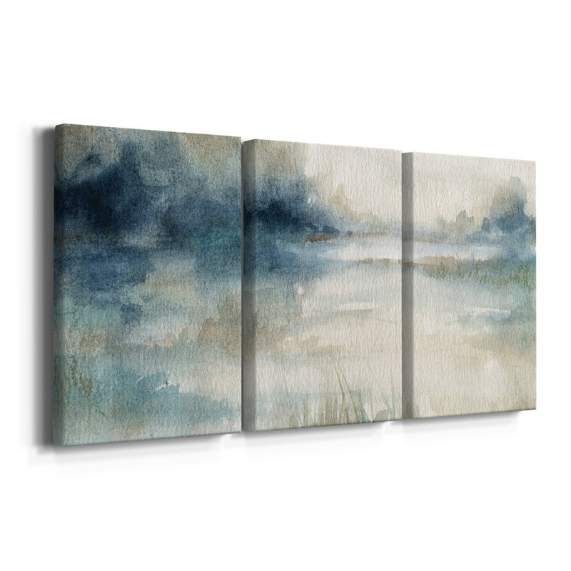 Wade Logan® " Still Evening Waters II " 3 Pieces Painting Print on